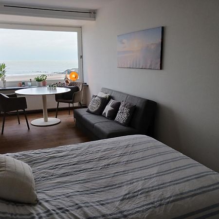 Studio Albert Met Prachtig Zeezicht Oostende Bagian luar foto